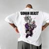 Dragon Ball Goku Printed Shortsleeved Bandai Loose Mens and Womens 2026 Summer Breathable Sporty Fashion Cotton Tshirt