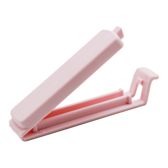

5Pcs Food Bag Sealing Clips with Silicone Seal Reusable Airtight Clamps 7cm розовый