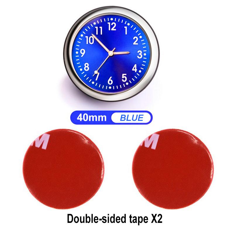 Luxury Car Dashboard Clock - Premium Mini Quartz Clock for Car Interior, Modern Design Automotive Decor Accessories