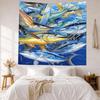 Fish Wall Decor Tapestry Art For Pet Memorial Birthdaywedding Party Backdrop Family Gift