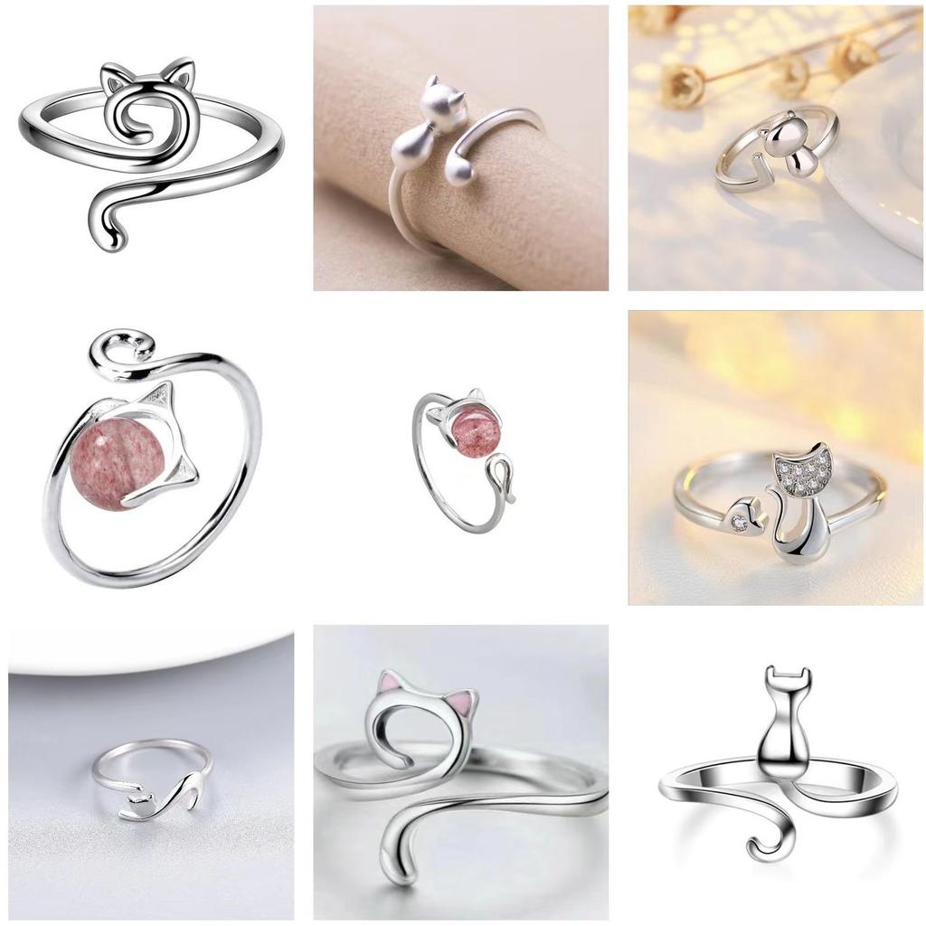 Simple Retro Three-dimensional Peacock Ring Female Ring