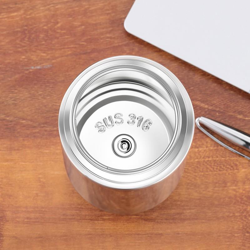316 Stainless Steel Vacuum Insulated Travel Mug With Tea Strainer Portable Water Bottle Men Women Office Home