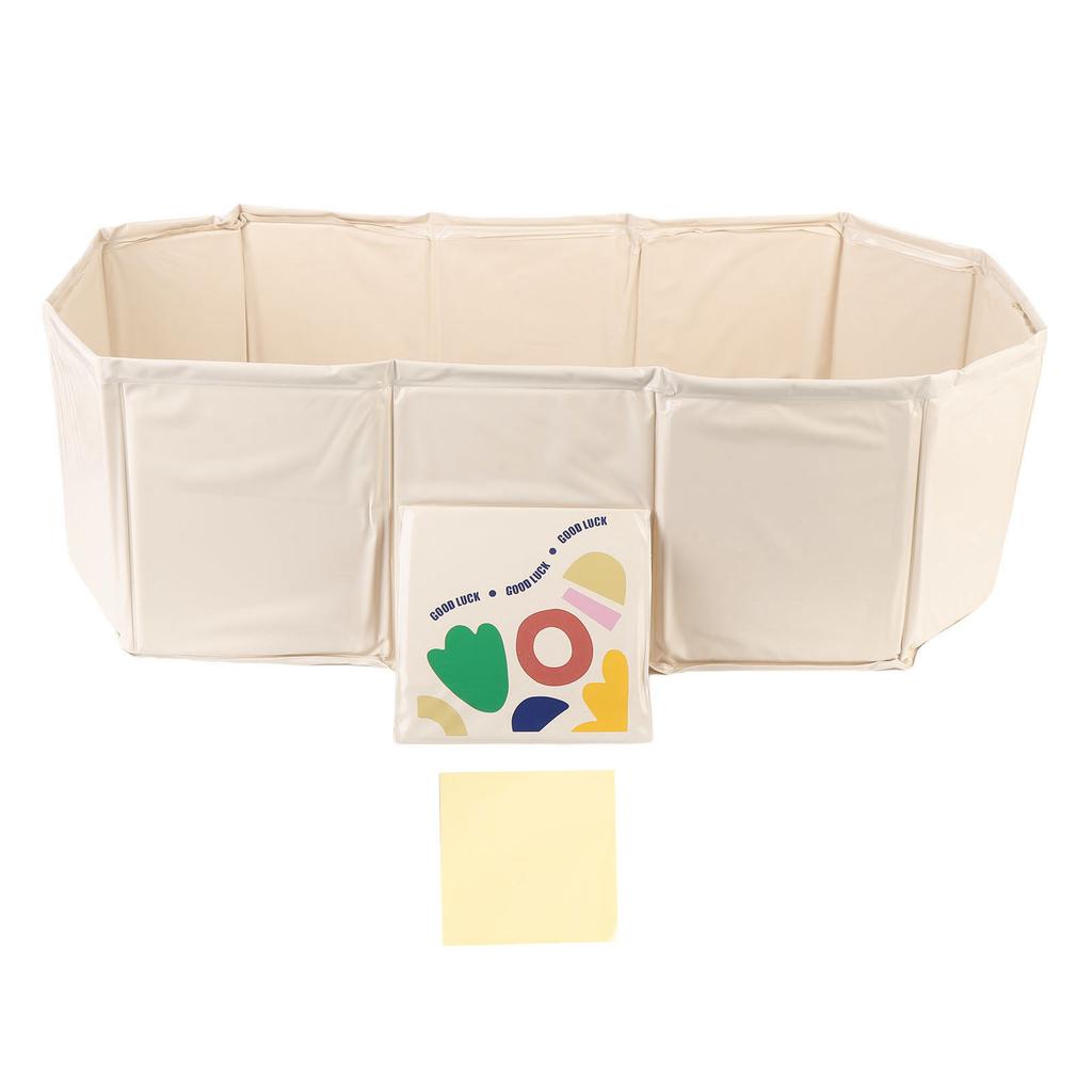 Faltbare Badewanne für Kinder Groß Tragbare Baby Faltbare Badeewanne mit Ablaufstopfen Einfache Reinigung