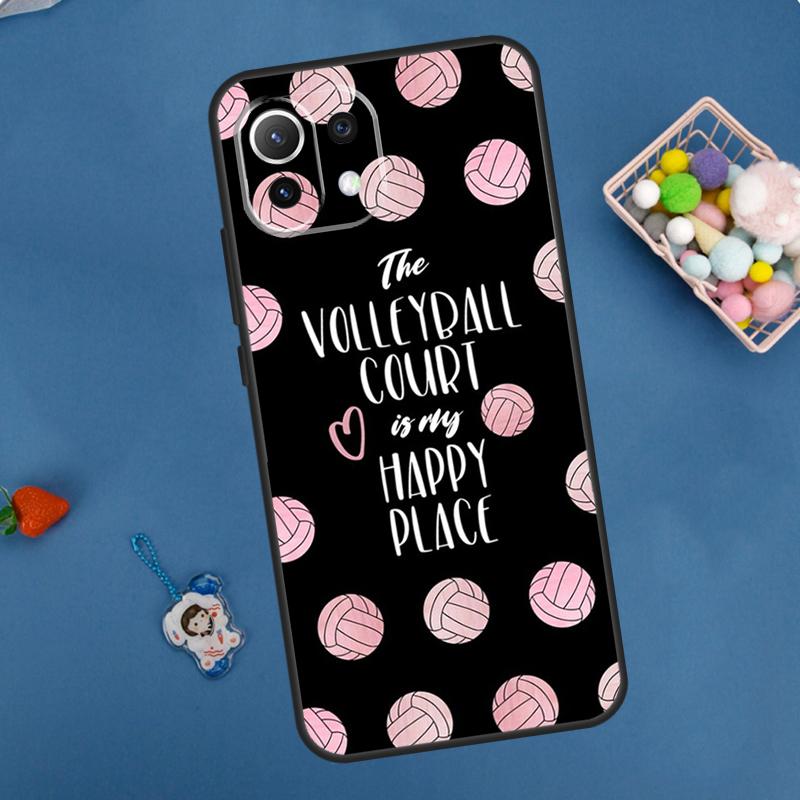 Love Play Volleyball Case For Xiaomi 11T 12T 13T 14T Pro 13 14 15 Ultra POCO X7 Pro X3 X5 X6 M6 F5 F6 Pro Cover