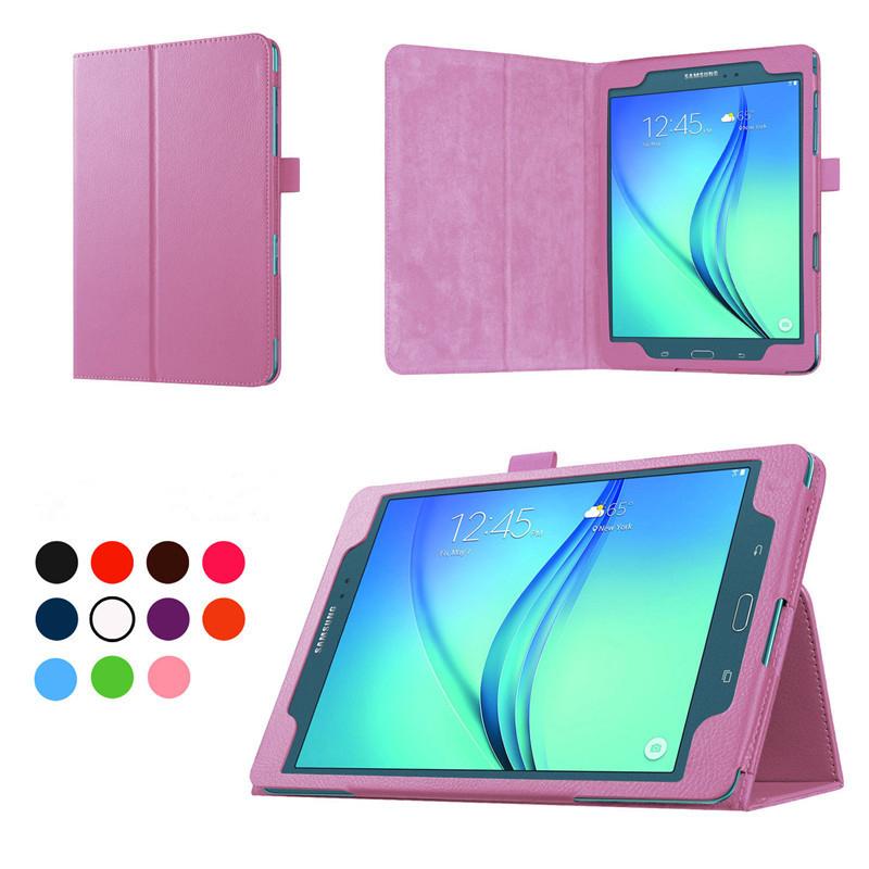 Flip Tablet For Samsung Galaxy Tab A T550 T555 SM-T550 9.7 PU Leather Stand Tablets Funda for Samsung Galaxy Tab a SM T550 Case