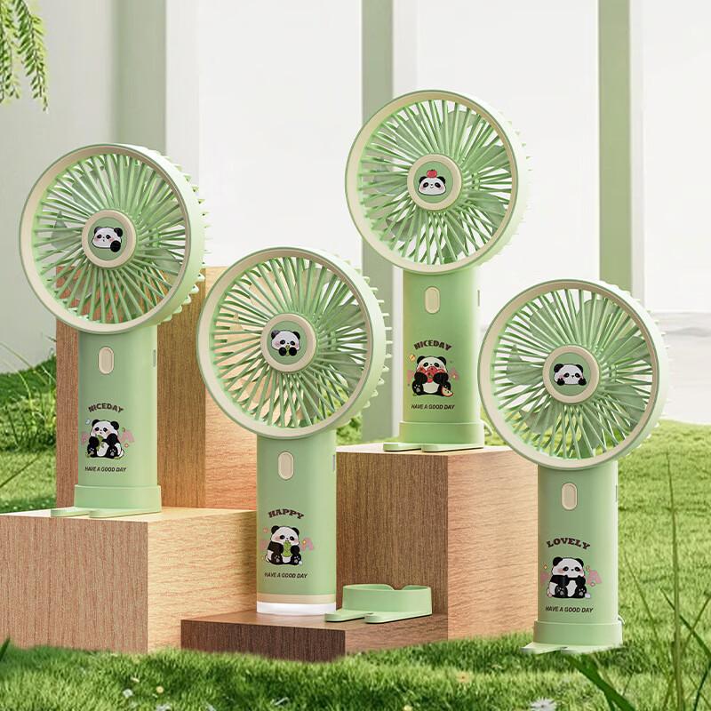 Cute Panda USB Rechargeable Handheld Mini Fan