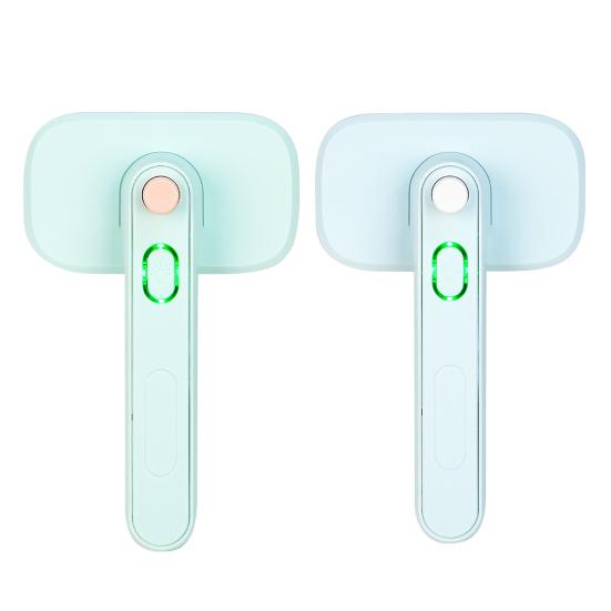 Haustier Ionenbürste Haustierhaarkamm mit Dual-Ionen-Generator Selbstreinigende Fellpflege