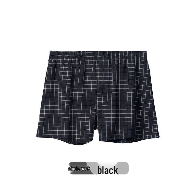 

Plaid Boys Pure Cotton Boxer Briefs – Loose Fit Trendy Underwear XL 55-65 kg