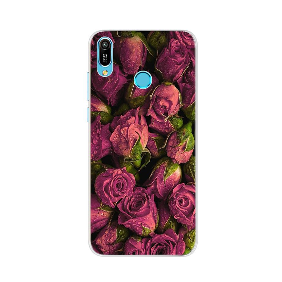 For Huawei Y7 2019 Case Silicone Cartoon TPU Cover Phone Case For Huawei Y7 2019 DUB-LX1 DUB LX1 LX2 LX3 Y 7 Prime Pro 2019 Case