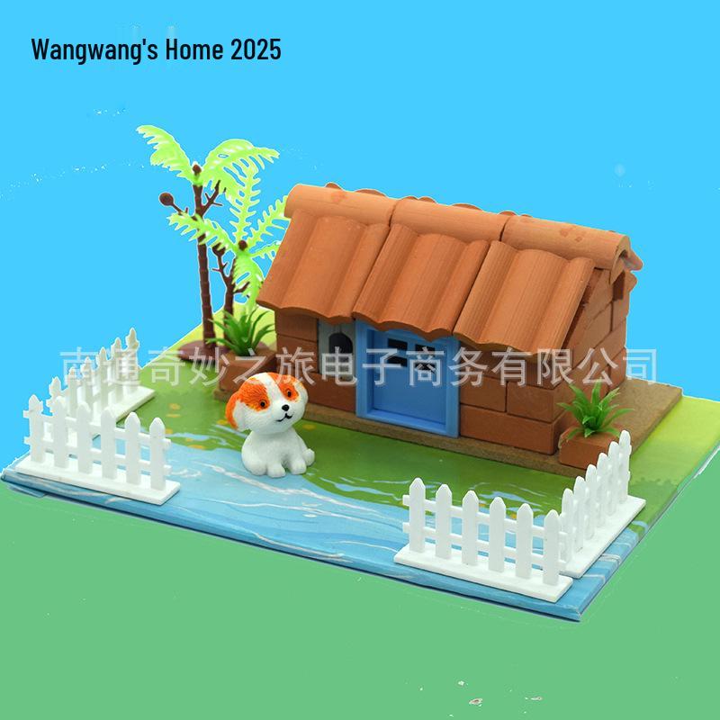 Little Bricklayer DIY Cement House Building Blocks - Educational Toy for Children