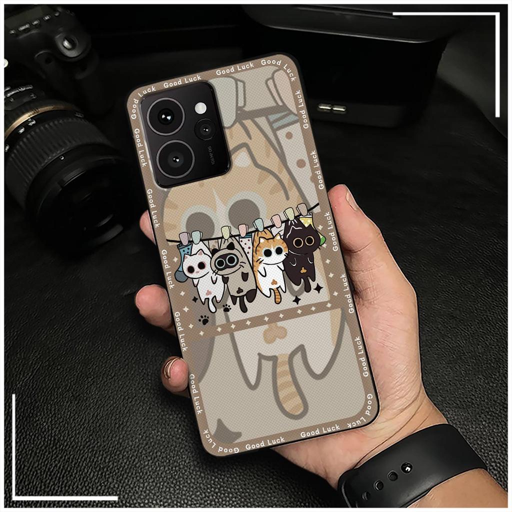 Dirt-resistant Cute Phone Case For Nokia HMD Skyline Durable Back Cover Shockproof Graffiti Fashion Design TPU Soft Case