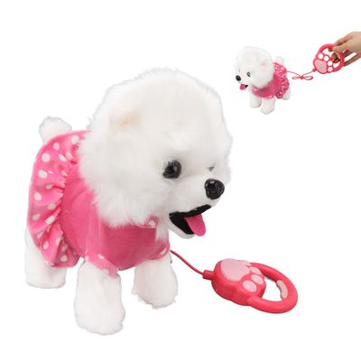 Electronic Plush Dog Interactive Puppy Singing Walking Toy with Remote Control Leash Kids Toddler Birthday Gifts