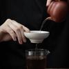 Ruyao Filter Set Retro Lotus Tea Strainer Ceramic Filter Kung Fu Tea Accessories