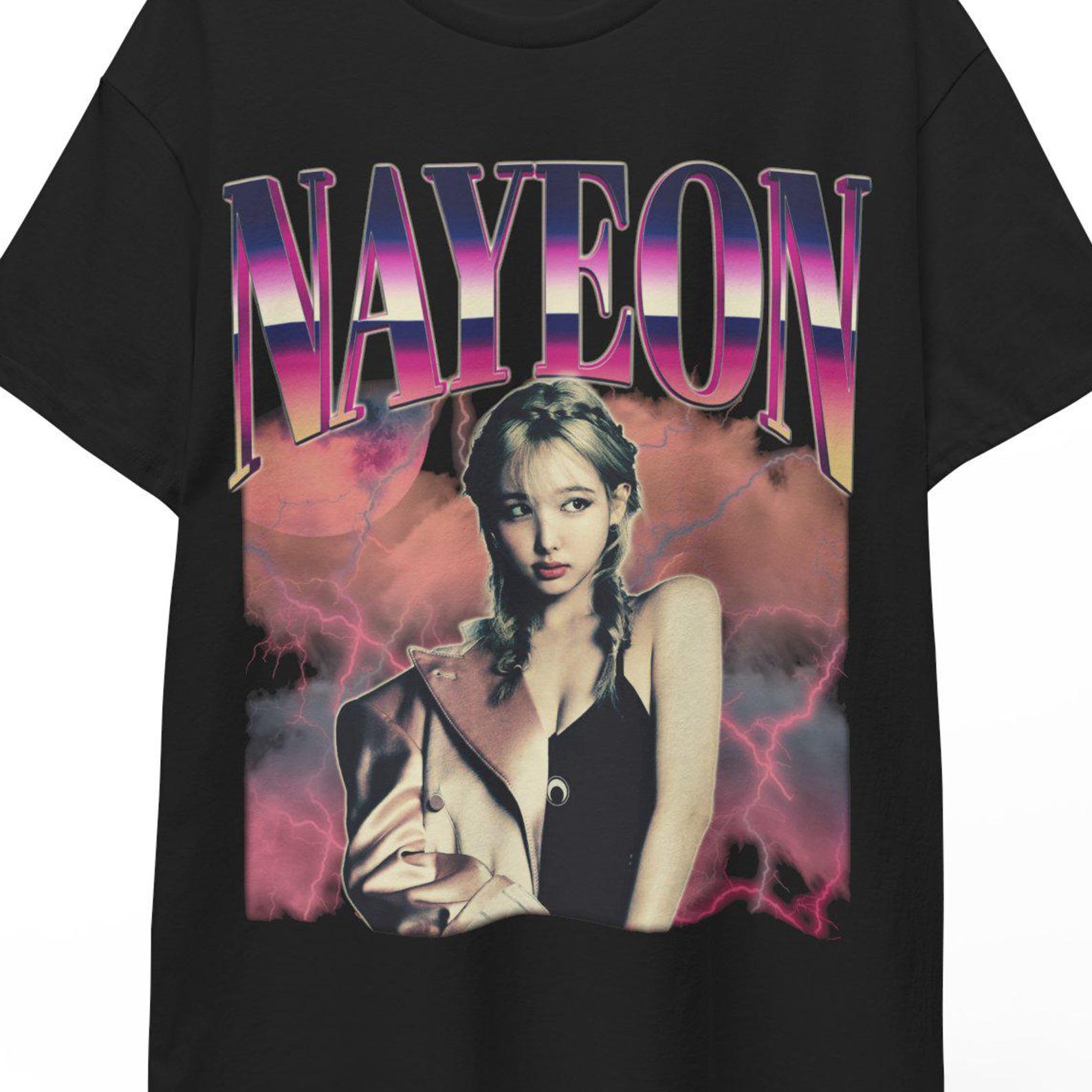Nayeon Twice Unisex T-Shirt: Kpop Idol Music Merch, Nayeon Kpop Shirt S