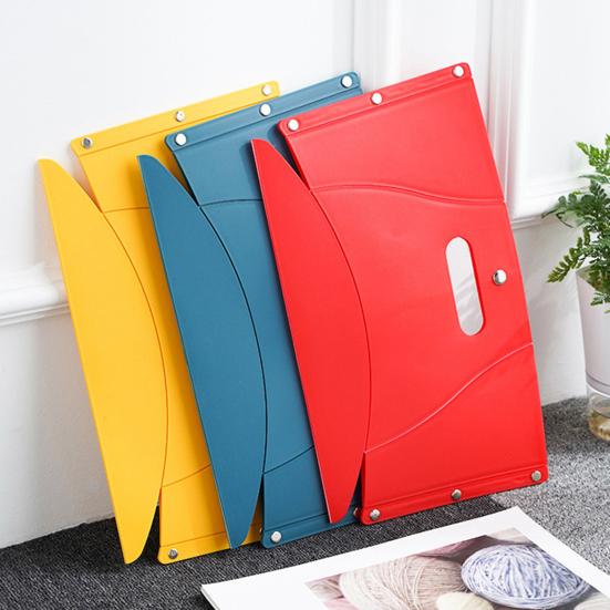 Portable Folding Stool Ultra-Thin Outdoor Plastic Camping Chair Multi-functional Shopping Handbag for Hiking