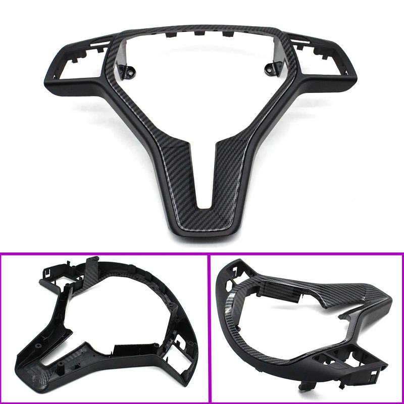 25MM Interior Car Steering Wheel Cover Panel Trim For Mercedes Benz A B C E Class W176 W246 W204 X204 W212 W207 W156 W117