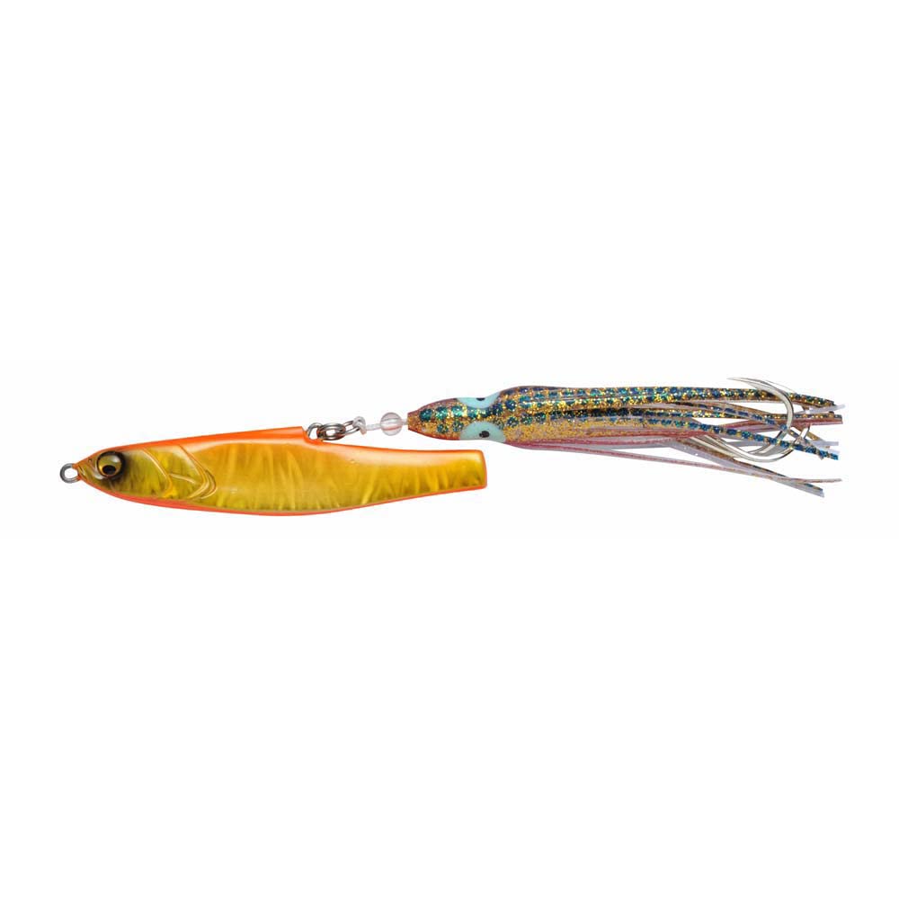 Megabass Metal Jig Maki JIG VOLT G Orange Gold Lure, (210g)