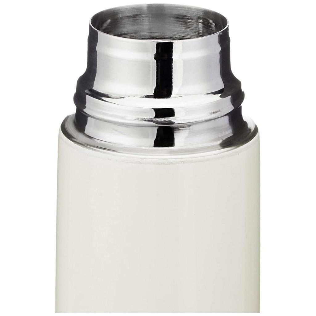 Stainless Steel Insulated 24 Hours Hot or Cold Bottle Thermos Flask, 750 ml, Off White