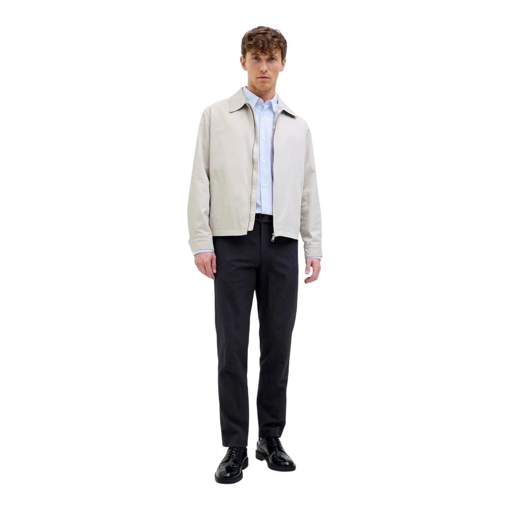 Jack And Jones Mens Seersucker Straight Leg Cargo Trousers