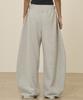 TAKEASY Curved Barrel Fit Sweatpants (Melange Grey)