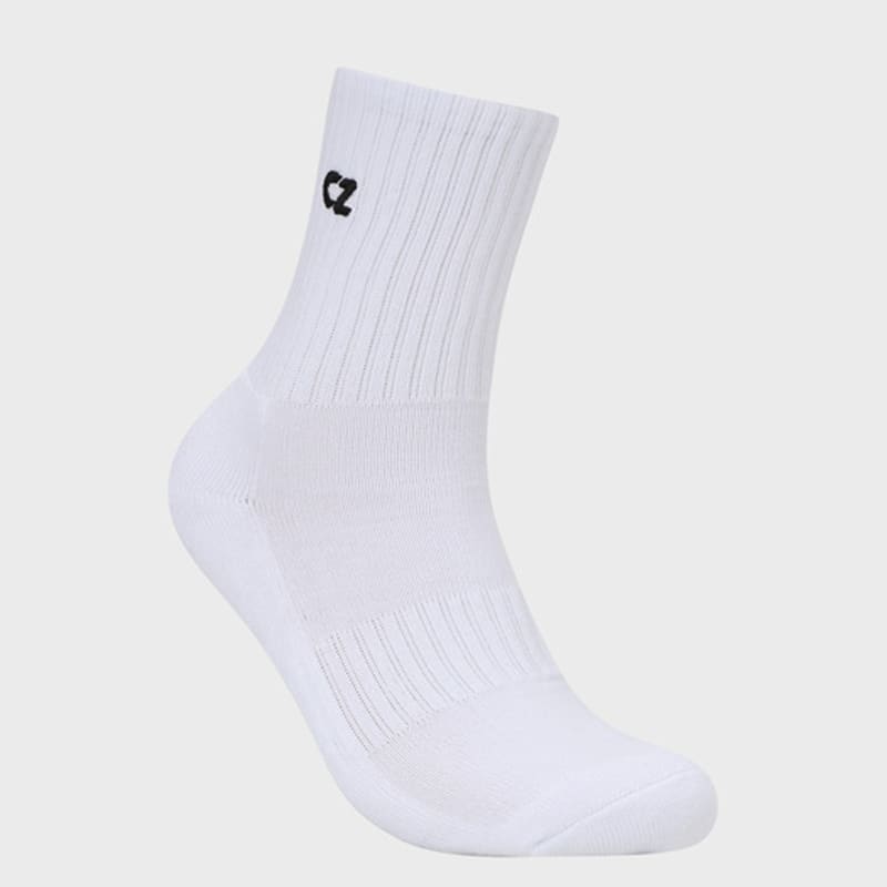 CLOUD ZERO CZ Crew Socks (1P) (0097060) CZFAF1SC905BK-WHITE
