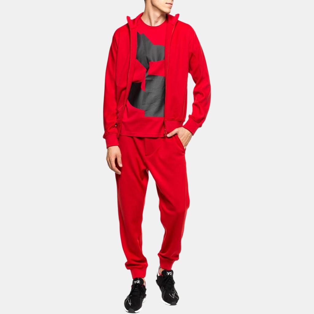 Y-3 Classic Track Pants Men Bottoms Red FJ0339