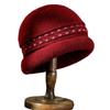 Middle-aged knitted hat women's autumn and winter old lady hat elderly outdoor piled thickened warm wool hat