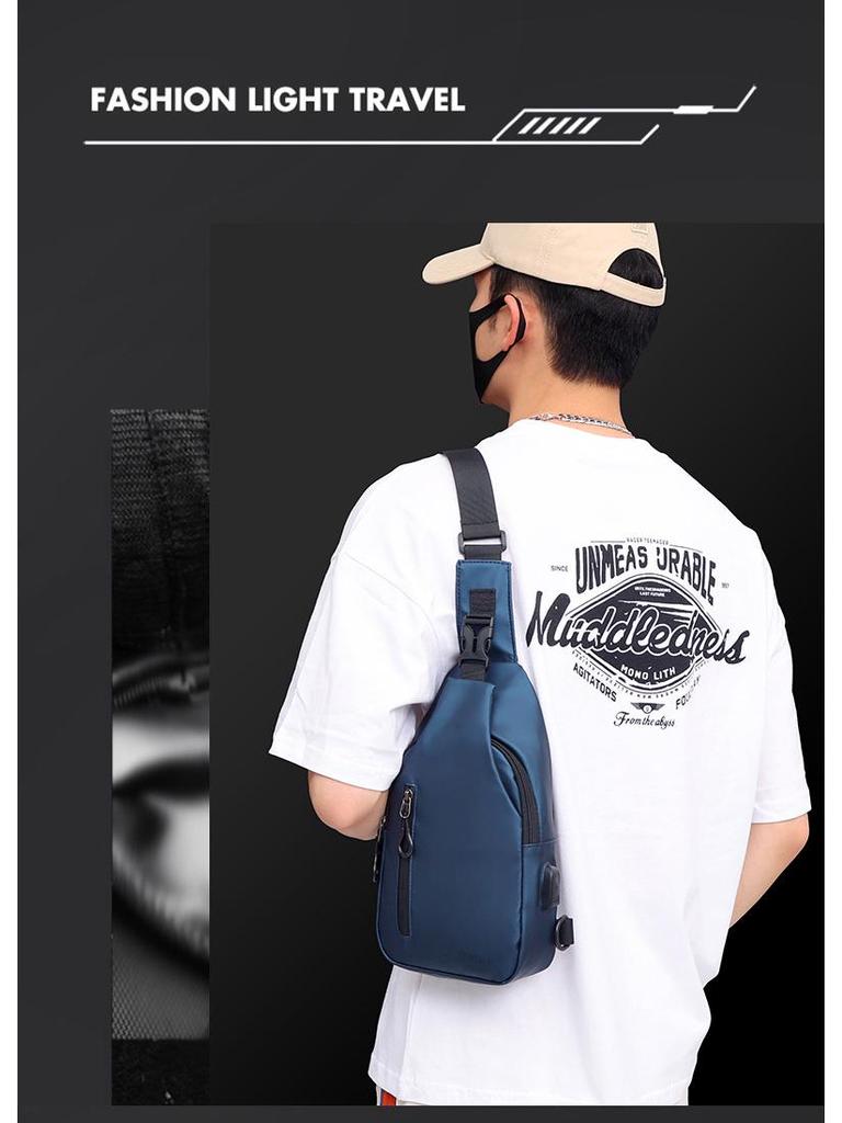 Men's Chest/Crossbody Bag - New Style Shoulder Backpack for Going Out