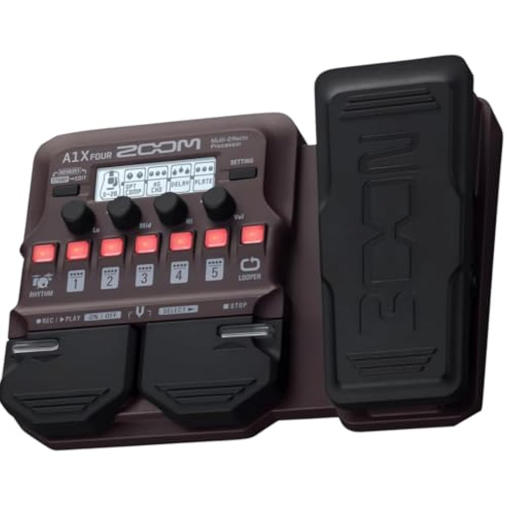 ZOOM Zoom A1X FOUR with multi-effect pedal for acoustic instruments [3 year warranty from genuine...