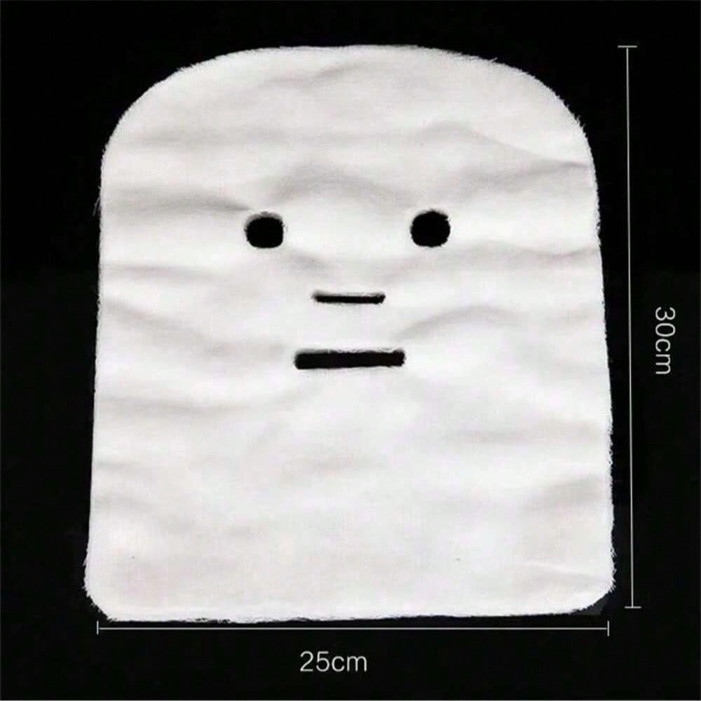 100 Stück Hautpflege Gaze Gesichtsmasken Tuch, Weiche Maskenpulver Schönheits Gaze Pads
