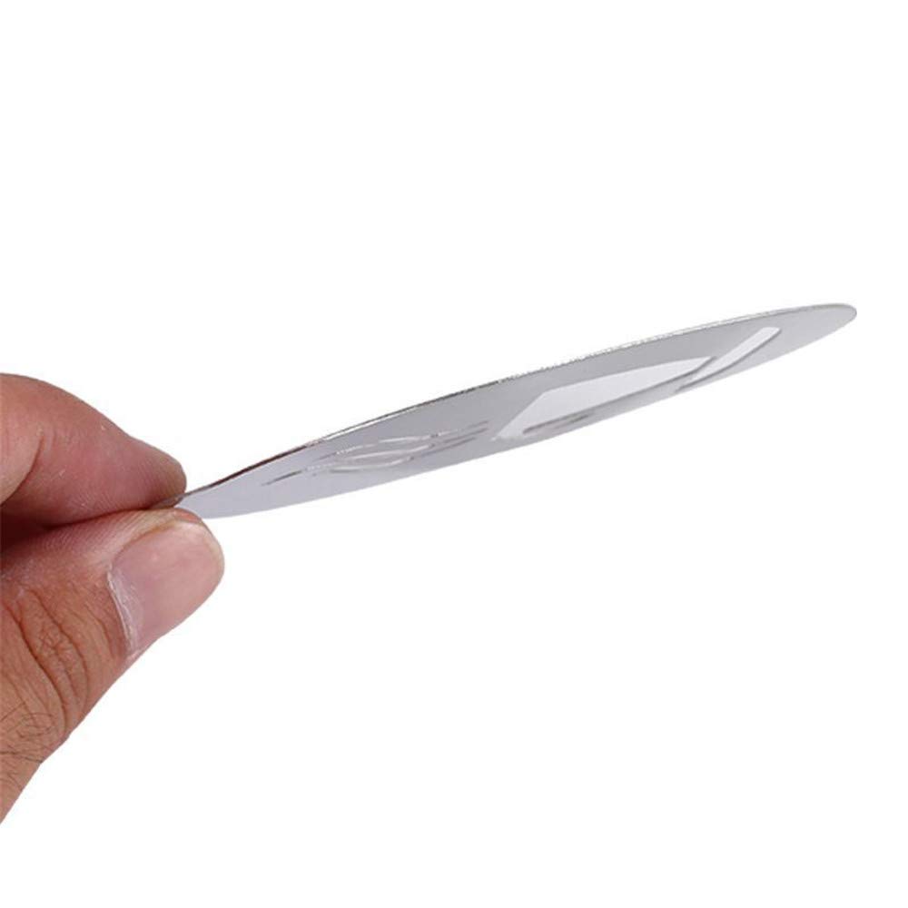 Set of 5 Stainless Steel Latte Art Templates, Stencil Sheets for Cappuccino and Latte Art, Coffee Decoration (Set of 5)