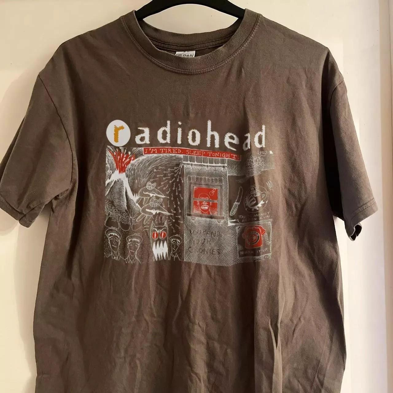 Radiohead Shirt Radiohead Band Vtg Cotton T-shirt Unisex S-5XL KH14258 S