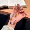 Handmade Natural Amethyst Beaded Bracelet Women Boho Style Colorful Multi-Stone Chain Jewelry 2026