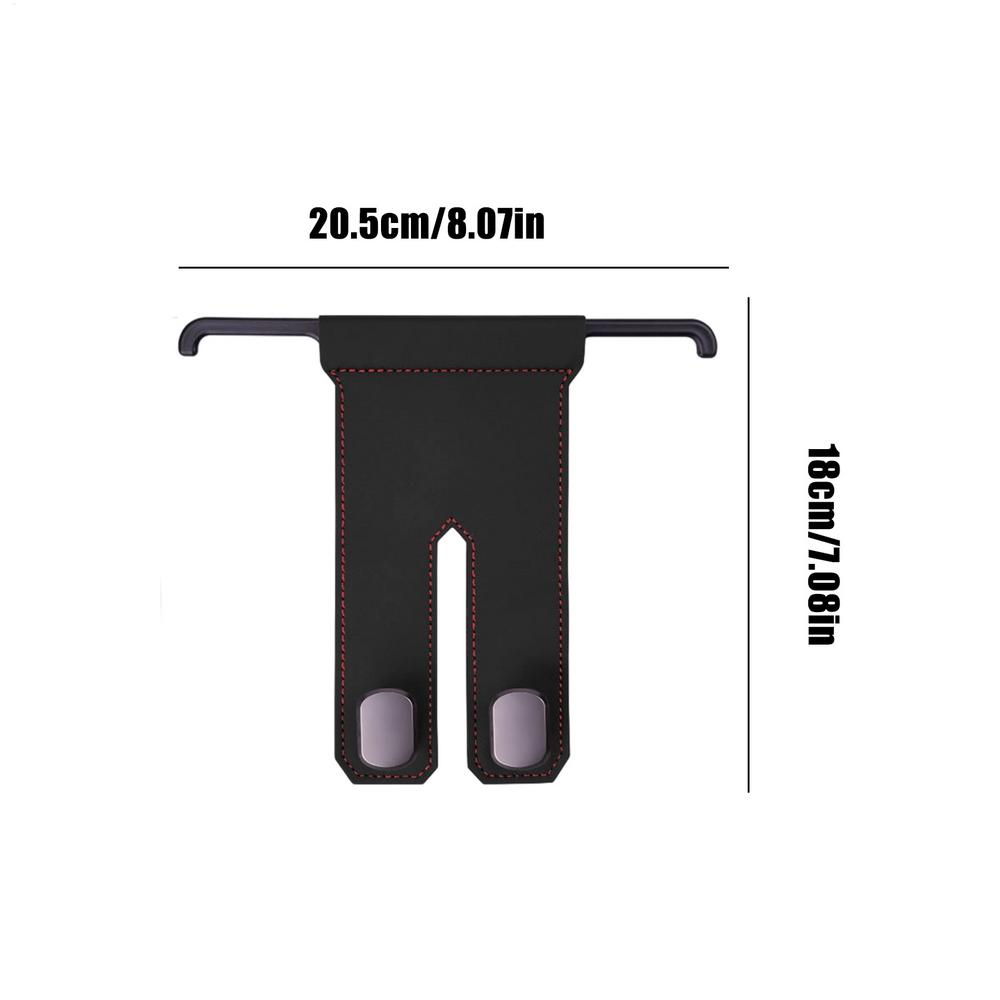 Purse Hooks For Car Metal Double-Head Phone Holder Car Seat Storage Hooks Purse Hanger universal Automotive Interior Accessories
