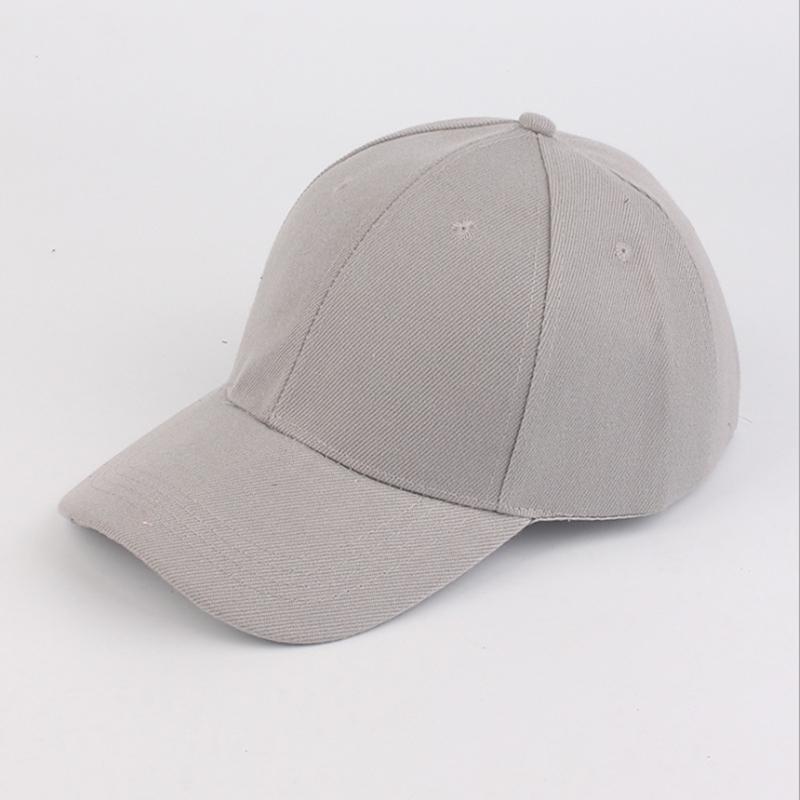 Verstellbare einfarbige Schattierung Hip Hop Unisex Baseballkappe Sonnenschutz Frühling Sommer Outdoor Herren Papa Hut Snapback