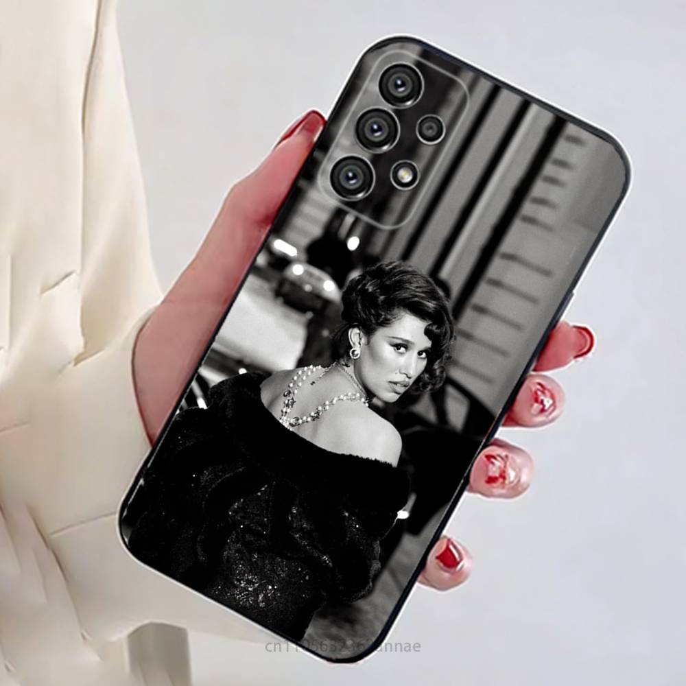 Singer RAYE Phone Case For Samsung Galaxy A13,21s,22,31,32,52,53,71,80,A91 Soft Black Shell