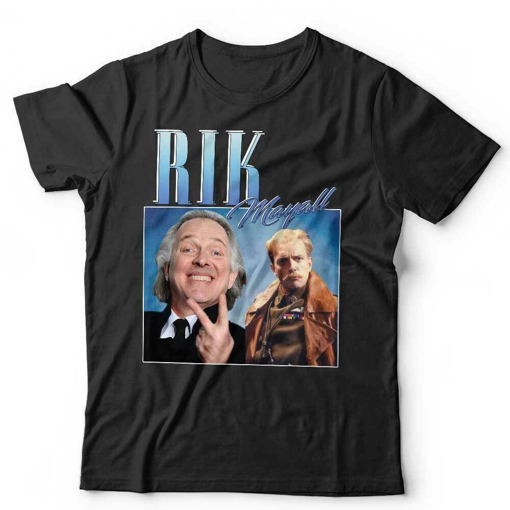 

Rik Mayall Tshirt Appreciation Unisex Homage Throwback Stag Hen Do Funny 2XL