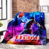 Basketball Player Home Customize Your Name Blankets Comfortable Soft Lightweight Allseason Multipurpose Blanket For Picnics Sofas Offices Beds Living