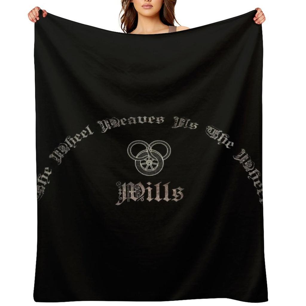 The Wheel Weaves As The Wheel Wills - Wheel of Time Throw Blanket for winter Nap Polar Luxury Thicken Blankets