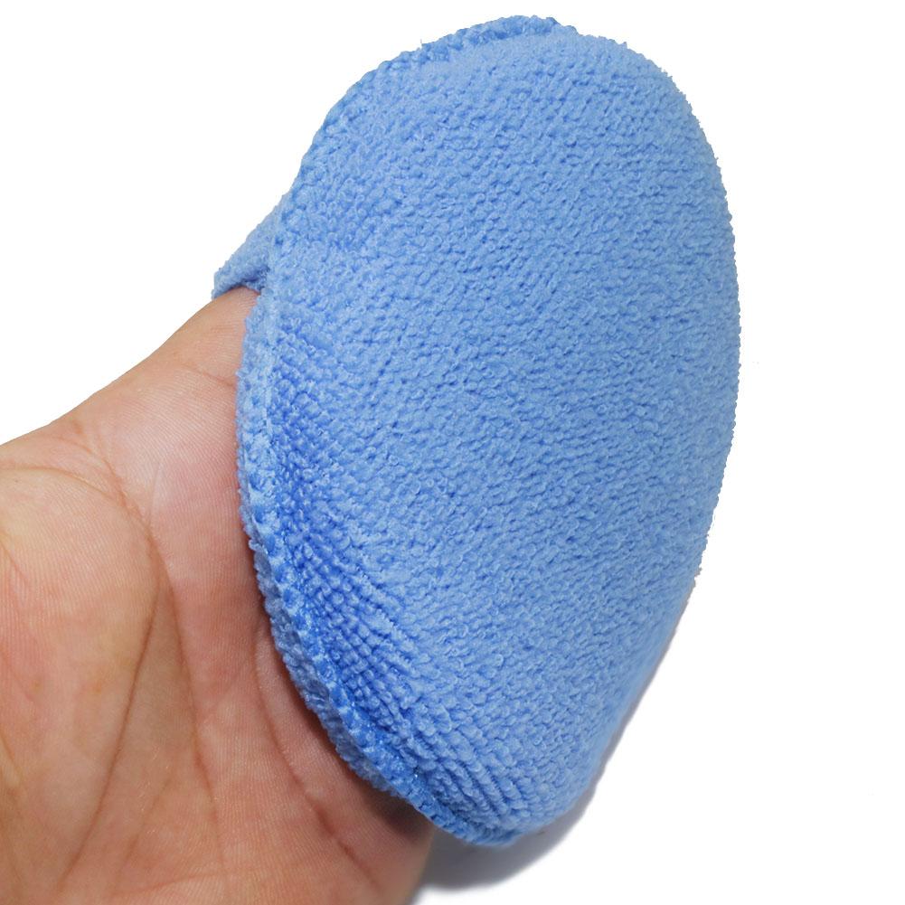 1 Pcs 13cm Pocket Car wax Sponge Car cleaning car Accessories foam Nozzle Dedusting car care Polishing Pad details