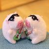 Guitar Kapibala Plush Toy Cartoon Capybara Pendant Soft Stuffed Doll Keychain Car Key Ring Backpack Bag Decor