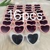 16 Heart Shaped Fashionable Glasses for Weddings Bachelorette Parties Bridal Showers Birthdays Halloween