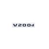 3D Letters V250d V300d NIGHT EDITION ABS Emblem for Mercedes Benz V Class W447 Car Fender Badge Trunk Nameplate Logo Sticker QO1