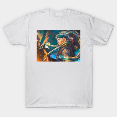 Asian Size Cotton Unisex Tshirt Print T-shirt Daechwita Agust D T-shirt No-Cut Print Regular Fit