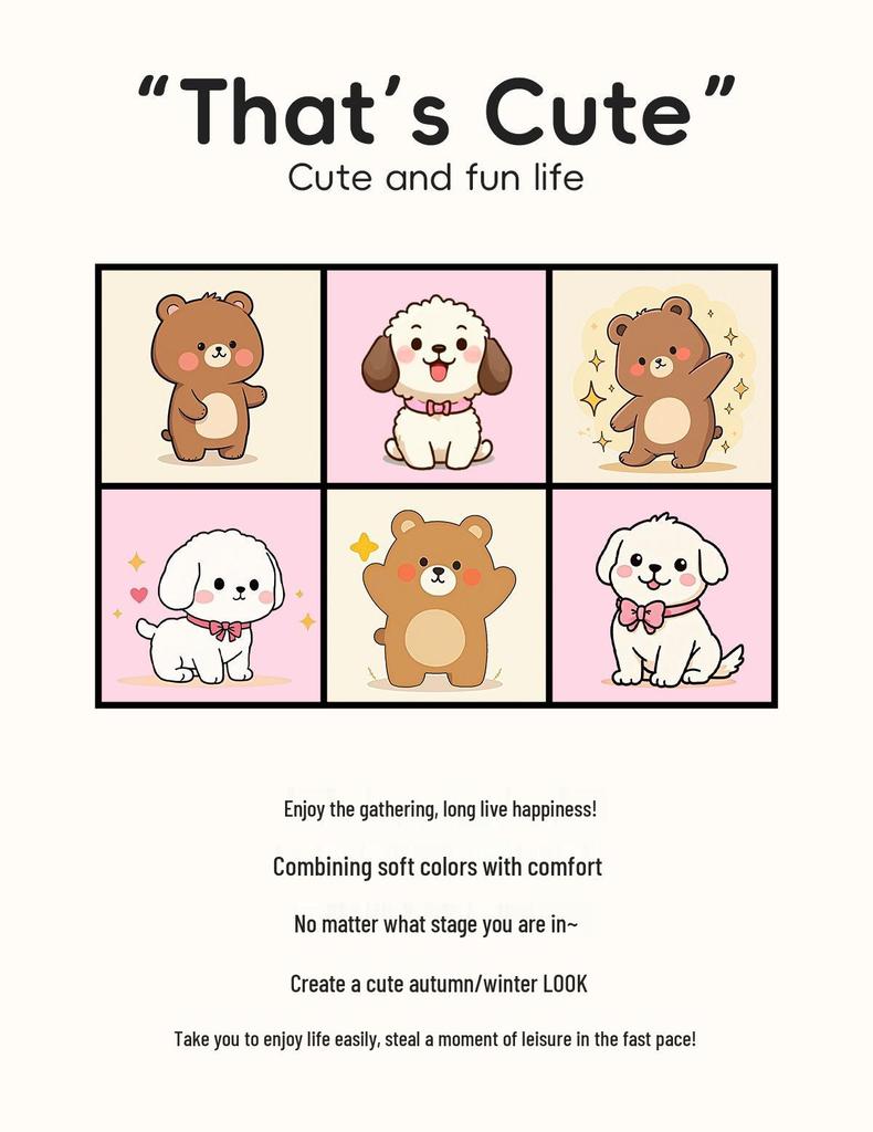 Jie Liya 2025 Women's Cute Cartoon Cotton Slippers - Cozy Indoor Plush for Autumn/Winter (Available for Men Too)