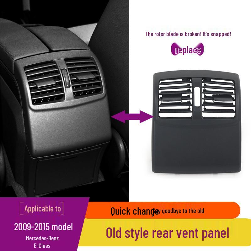 Mercedes-Benz E-Class W212 Rear A/C Vent Panel