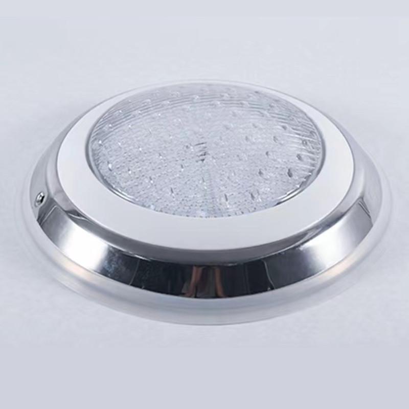 LED Swimming Pool Wall Hanging Lamp Stainless Steel Colorful Fountain Landscape Light Waterproof Underwater Spotlight