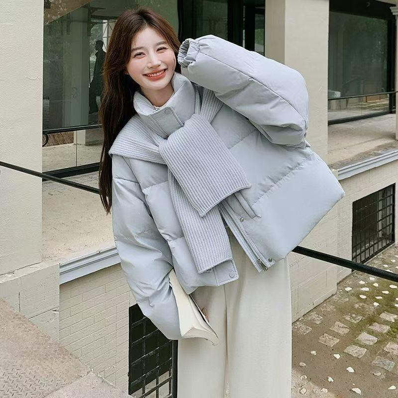 Winter new women's fashion foreign style down cotton clothes small design cotton clothes jacket trendy