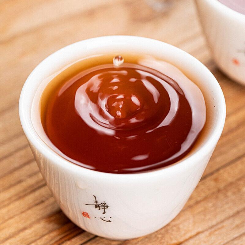 Glutinous Fragrance Crushed Silver Tea Fossil Yunnan Pu'er Ripe Tea Leaves 60g*2