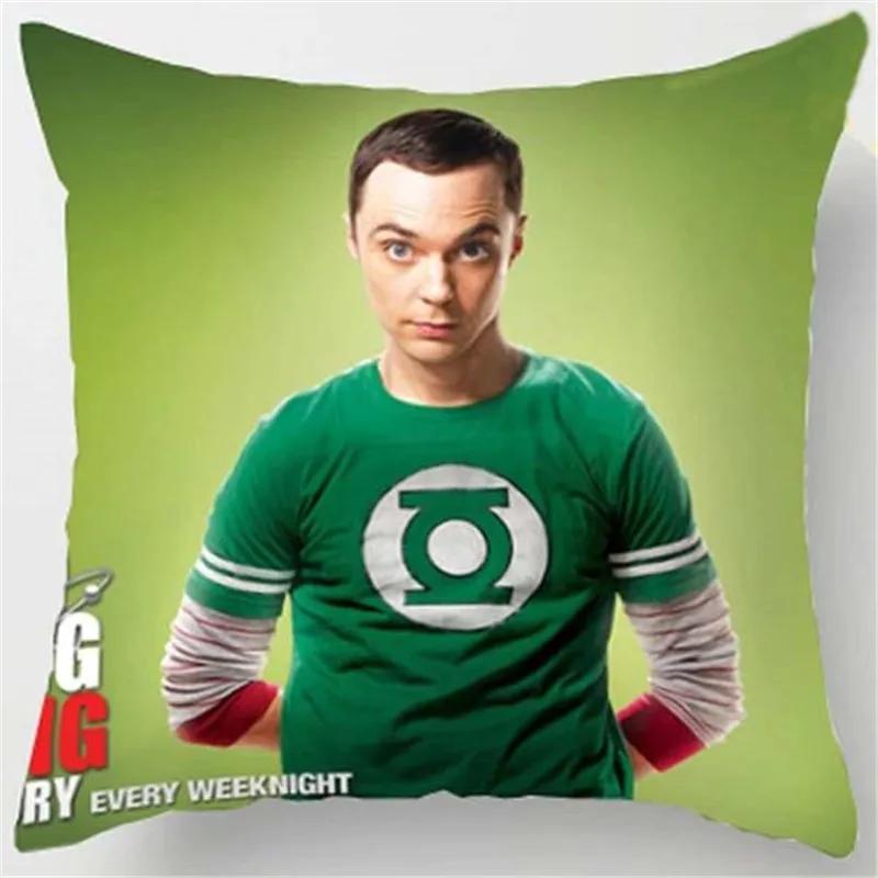 The Big Bang Theory Printed Cushion Cover Home Decorative Soft Pillow Case Cojines Decorativos Para Sofa Pillow Cover